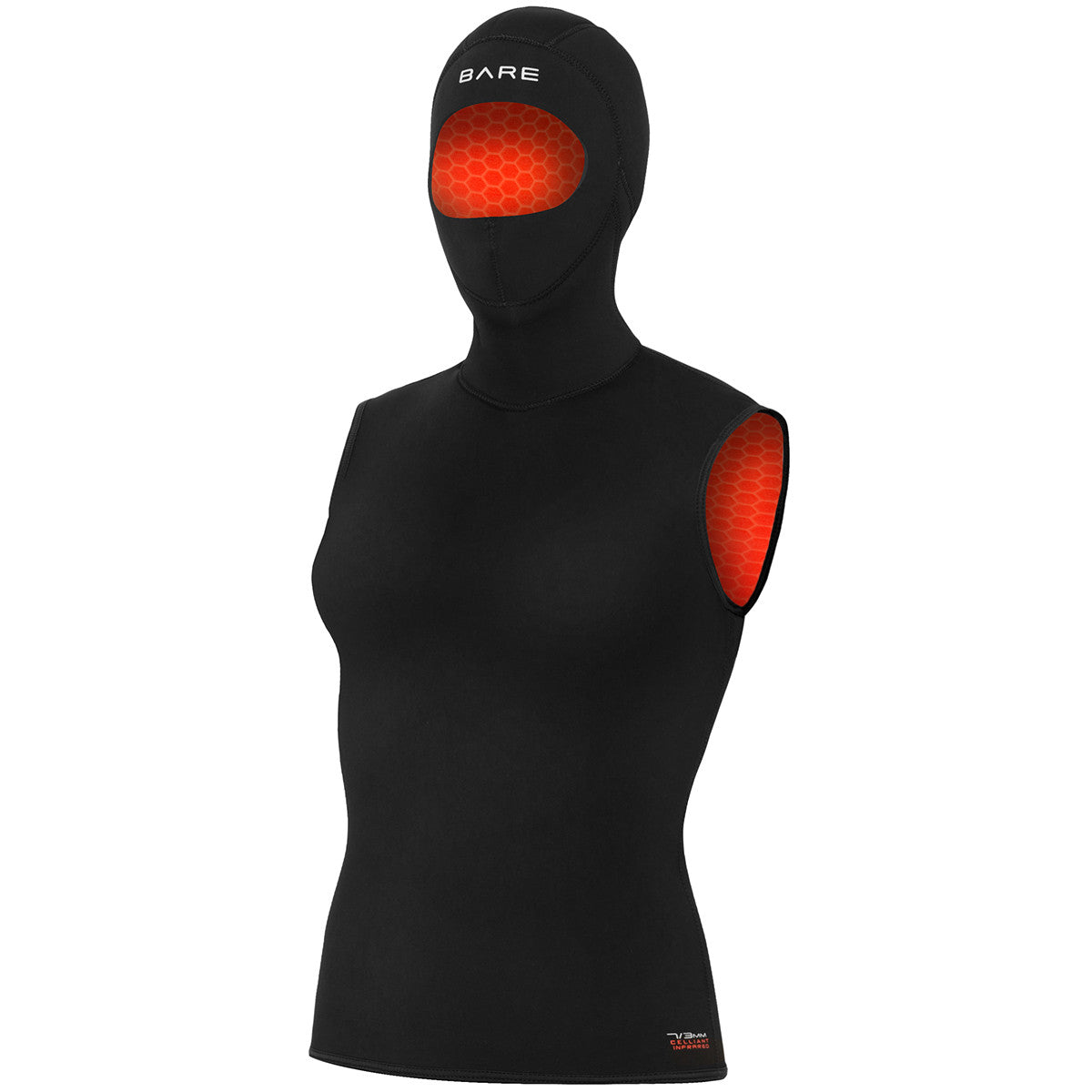 Bare 7/3mm Ultrawarmth Hooded Vest Womens