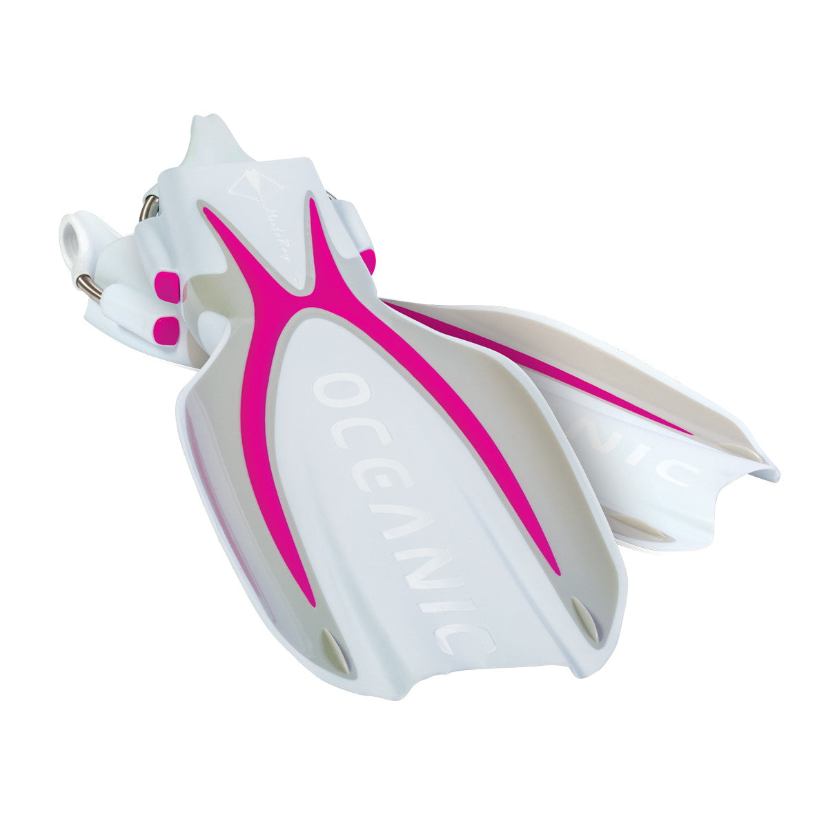 Oceanic Manta Ray Pink/White