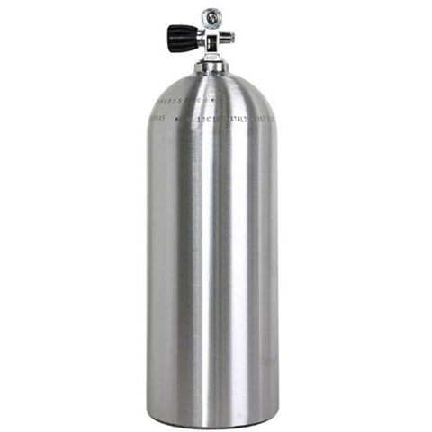 Catalina 53 Cubic Foot Aluminum Tank with Pro Valve Brushed