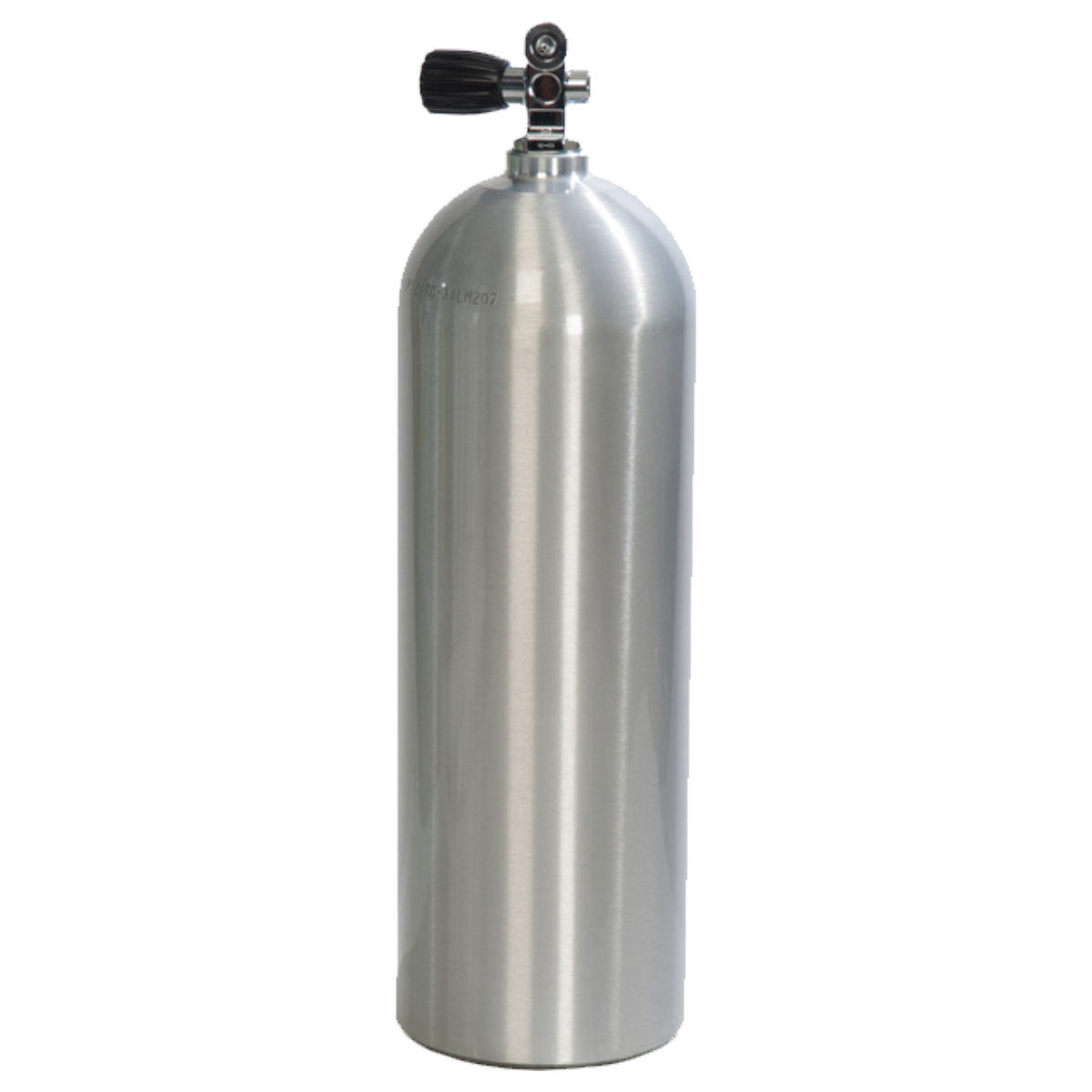 Catalina 63 Cubic Foot Aluminum Tank with Pro Valve Brushed